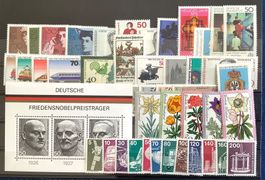 1975    - BRD  Jahresausgabe ** Mi-n 826-874