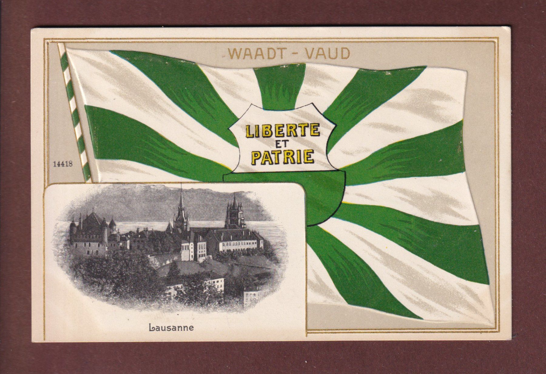Cartes postales: LAUSANNE - VAUD – D'occasion à Pully par nicecards
