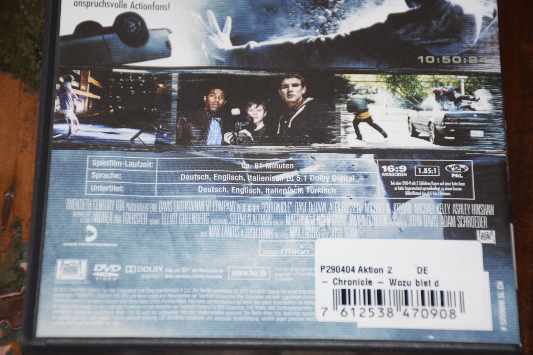 Alle DVDs: Chronicle - Wozu bist du fähig? – Gebraucht aus Wetzikon ZH von Wetzicardo25 4