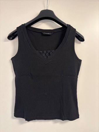 Dorothy Perkins Top, Schwarz, Grösse 42 - Top Zustand