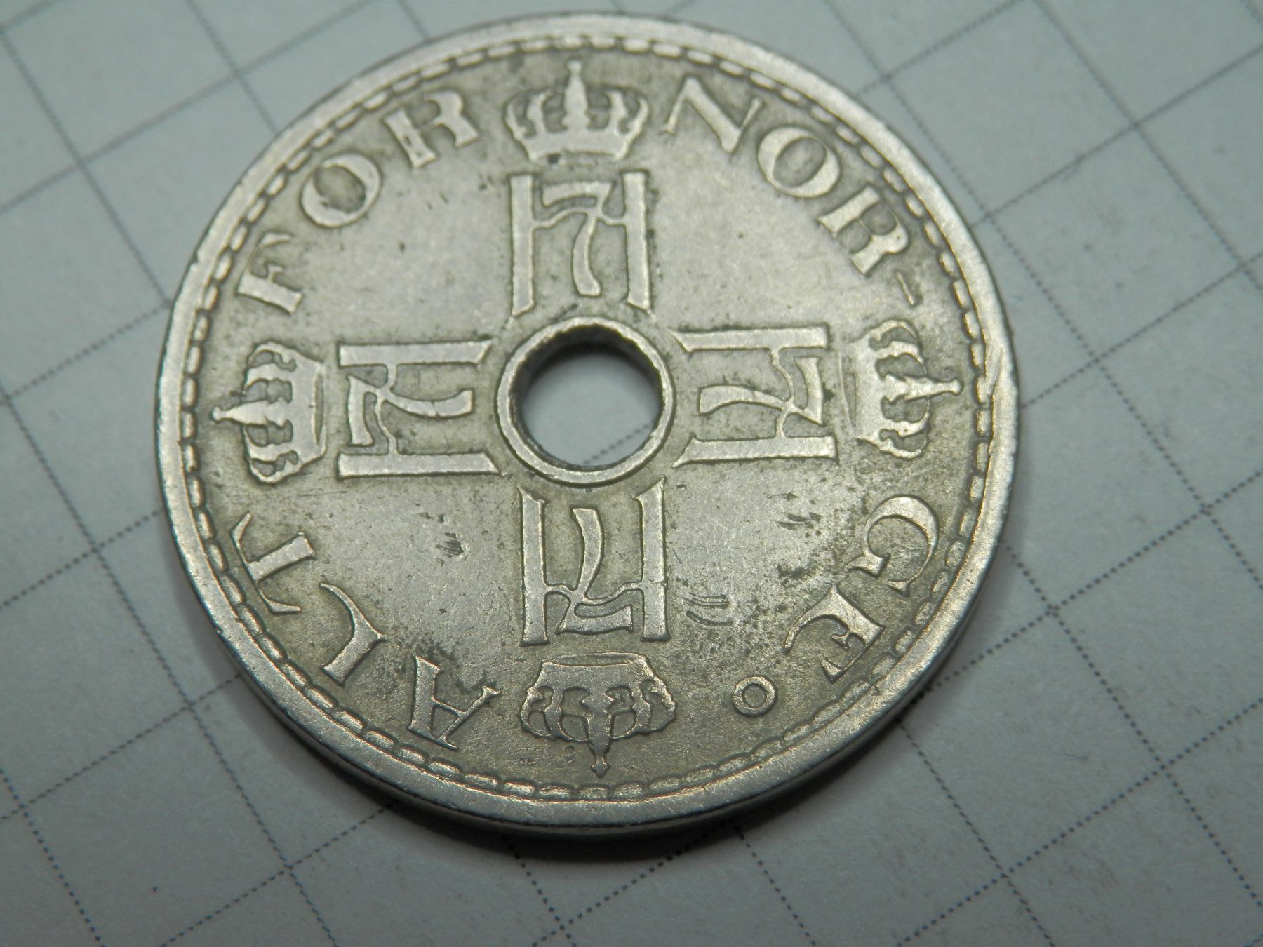 Tutti le monete: Norwegen  50 Öre, 1926 – Usato da Weiach venduto da weiach81 1