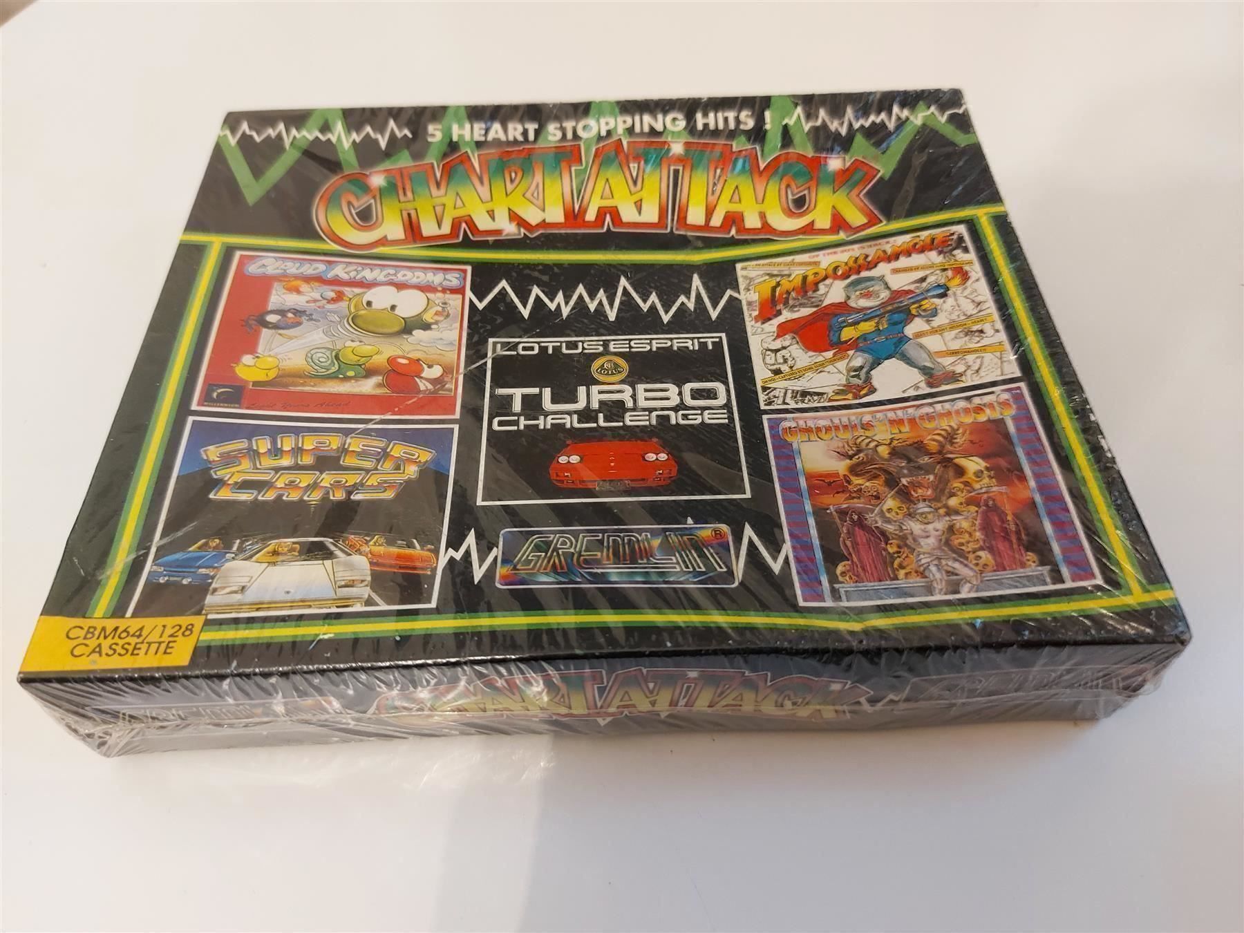 PC: Chart Attack CBM 64 / 128 Commodore C64 – Usato da Aarau venduto da Kaesekuchen2000 1
