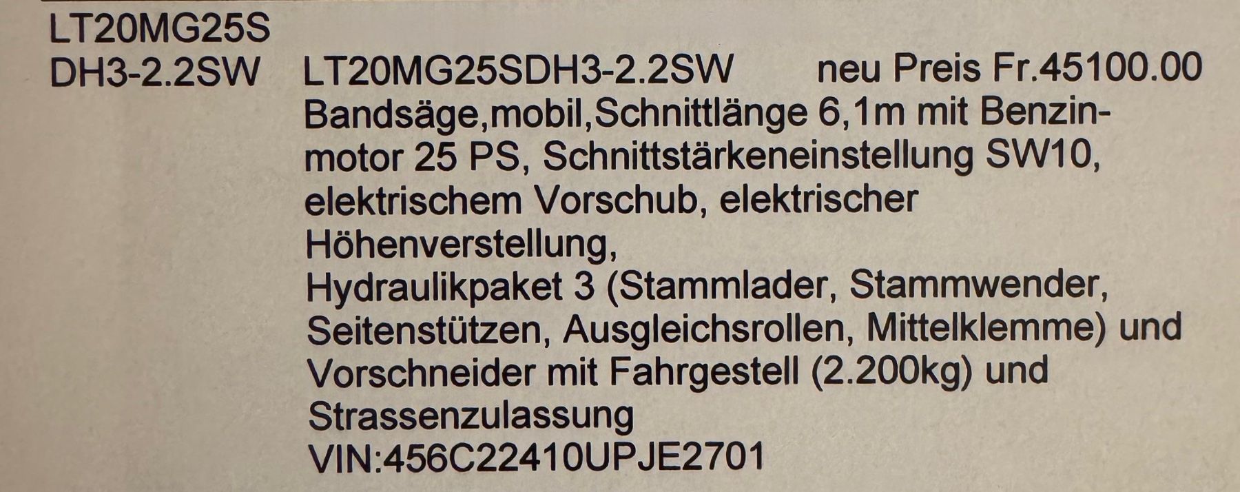 Alle Maschinen: Mobilsägewerk Wood-Mizer LT 20 – Gebraucht aus Siblingen von Forestranger 9