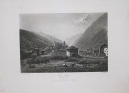 Visp Aquatinta von Geisser