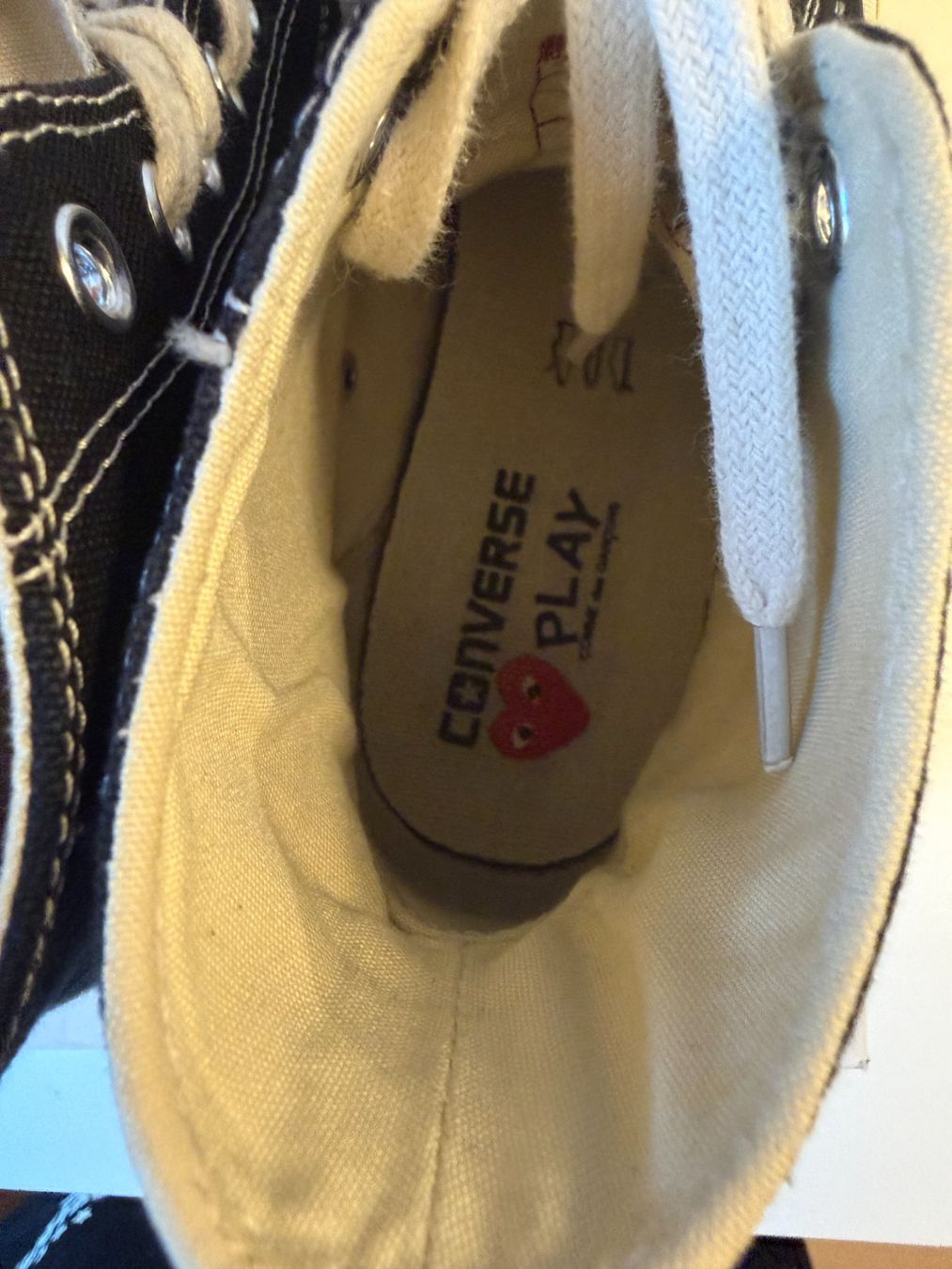Converse Herrenschuhe: Converse Chuck CDG Play – Gebraucht aus Ennenda von KUROI14 3