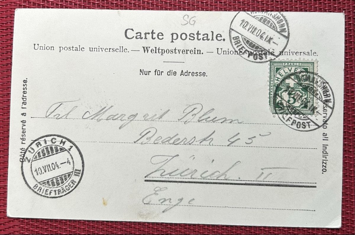Cartoline postali: AK Romanshorn  – Usato da Horw venduto da Tellbub 1