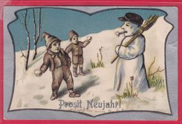 PRÄGEKARTE, PROSIT NEUJAHR, 30.12.1904