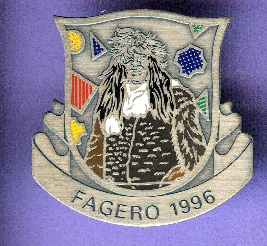 Placchette & Badge: FAGERO  1996  Robenhausen – Usato da Winterthur venduto da Sammleroase