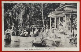 Jardin du Lac de l'Institution Péter, Neuveville 1912