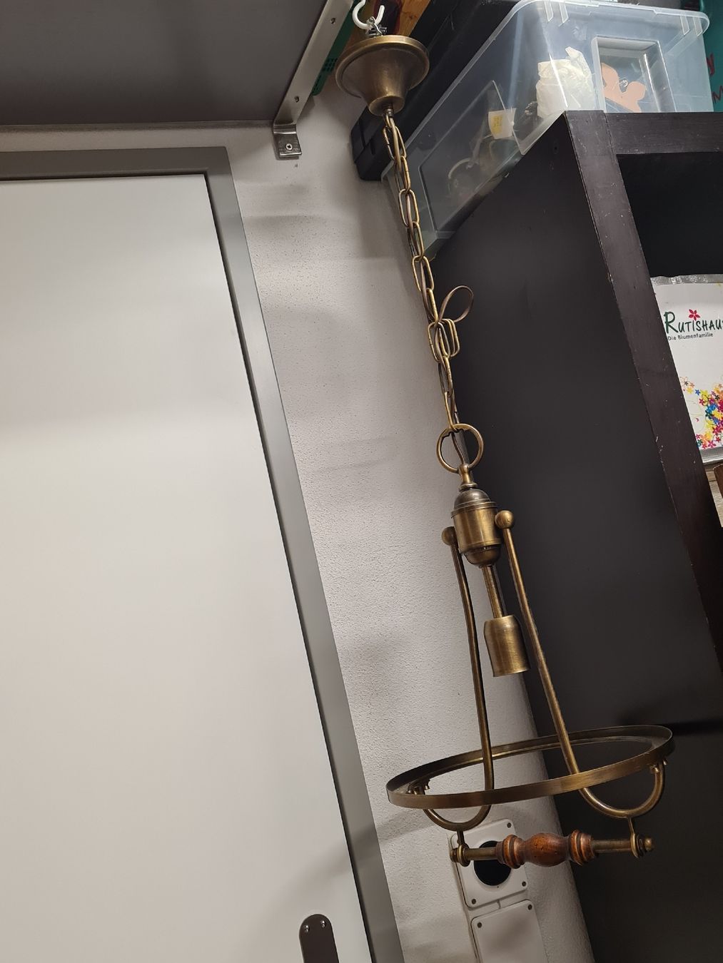 Kronleuchter & Deckenlampen: antike Messing Deckenlampe Ø 30 cm – Gebraucht aus Amriswil von used2use 7