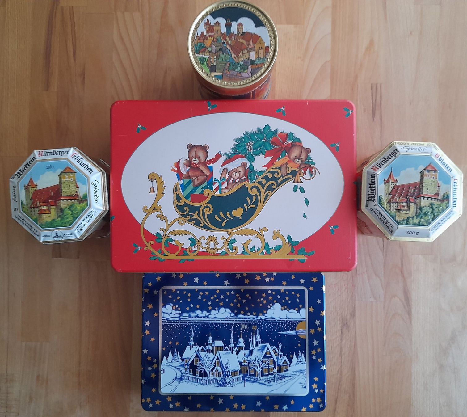 Tutte le decorazioni: Blechdosen Set – Usato da Zollikon venduto da TimeIsMoney