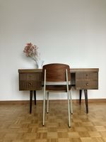 Schreibtisch Vintage EKA Werke, 1950er Holz