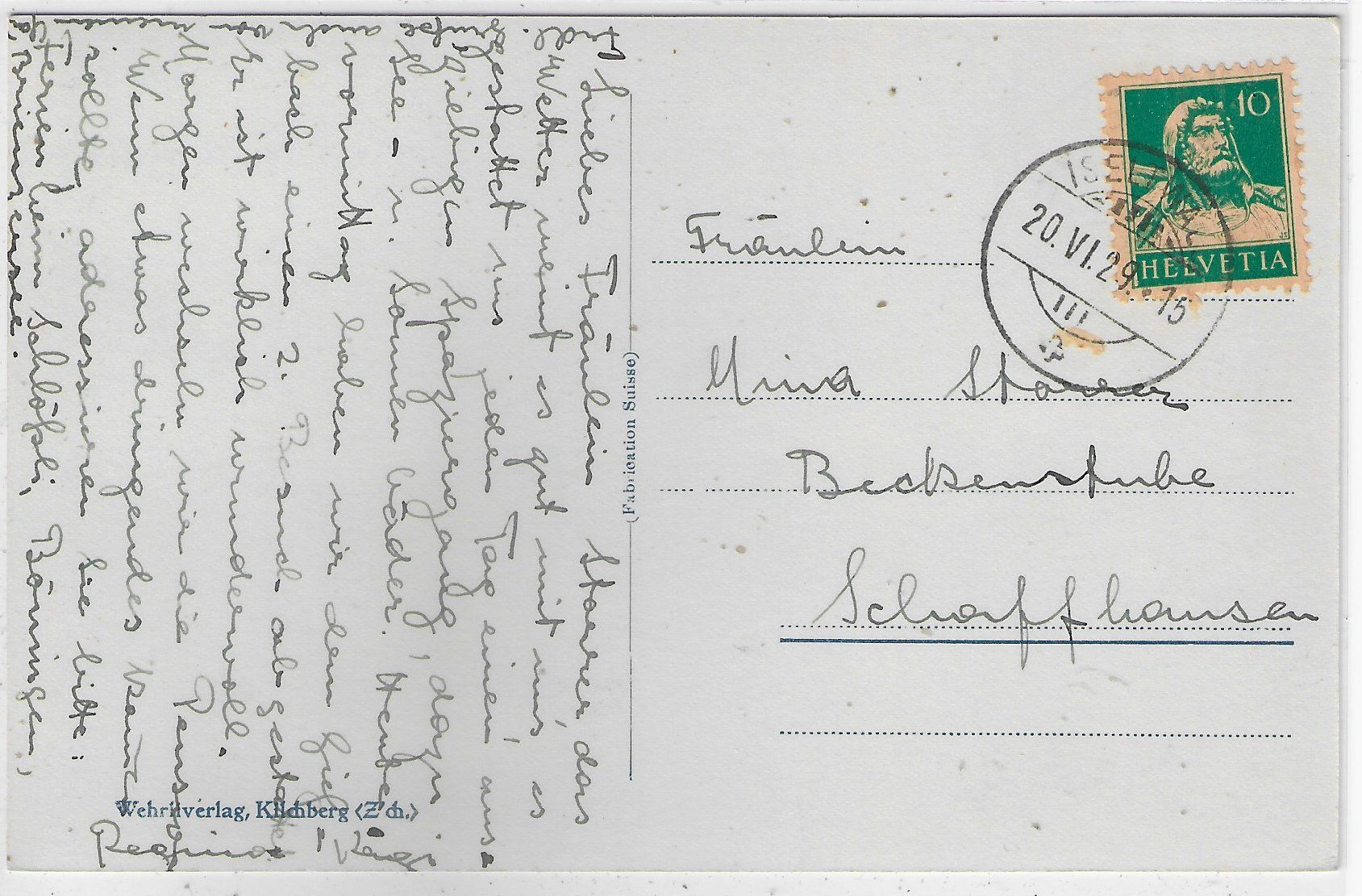 Cartes postales: Iseltwald - Generalansicht – D'occasion à Ettingen par Kartenplanet 1