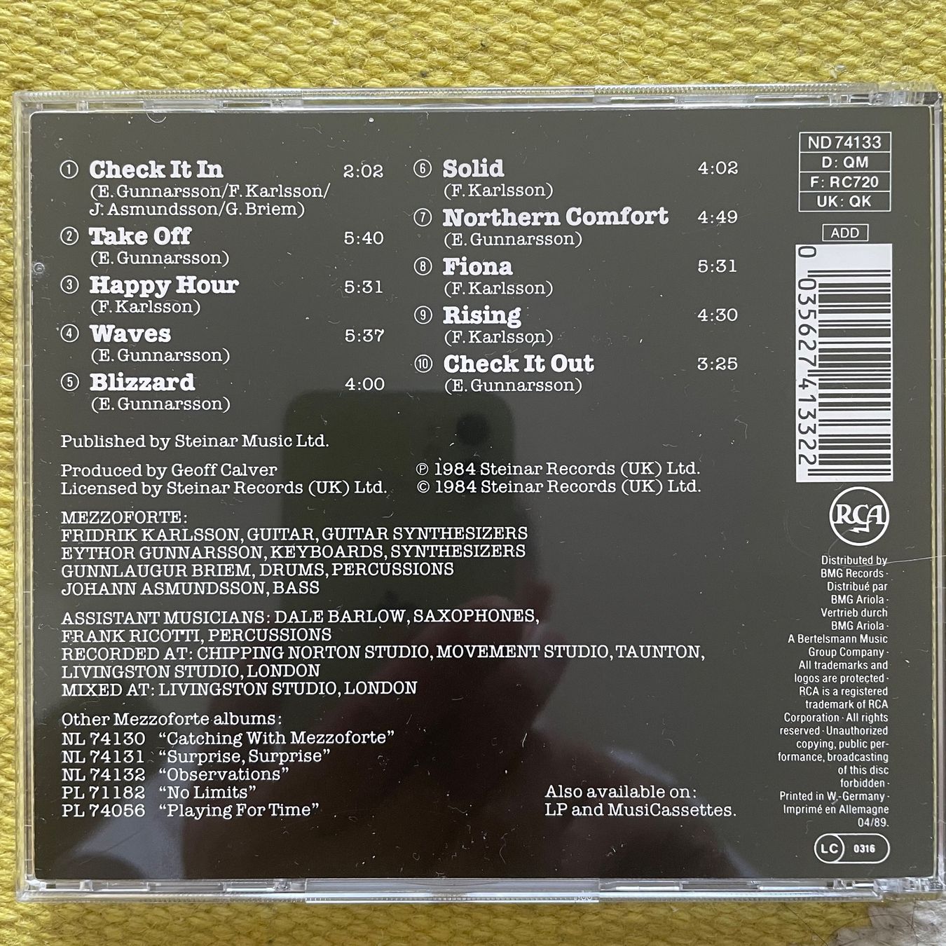 CD: MEZZOFORTE-RISING – Usato da Rorschacherberg venduto da CD-Roli 1