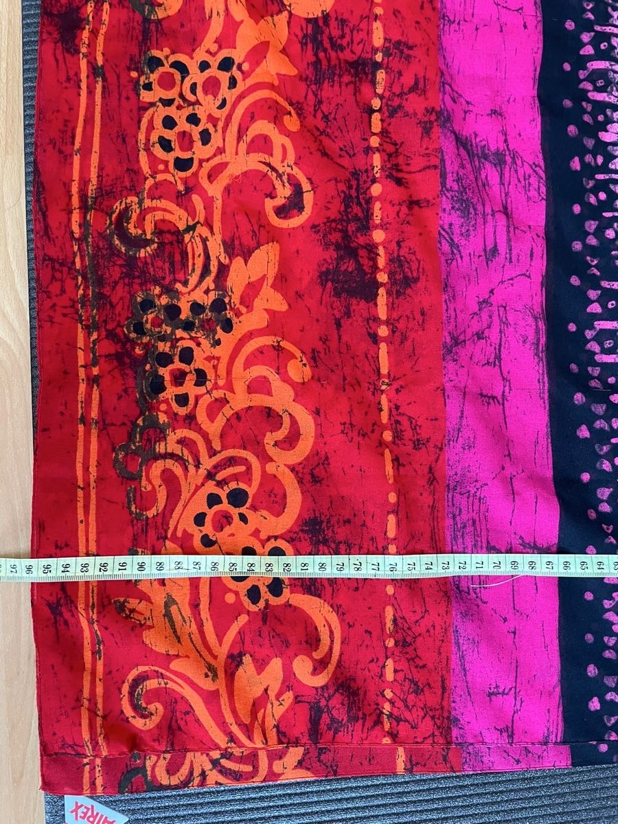 Foulard & Sciarpe: Foulard imprimée batik multicolore 95x160cm neuf – Nuovo (secondo la descrizione) da Vuippens venduto da ale_6gkb 3