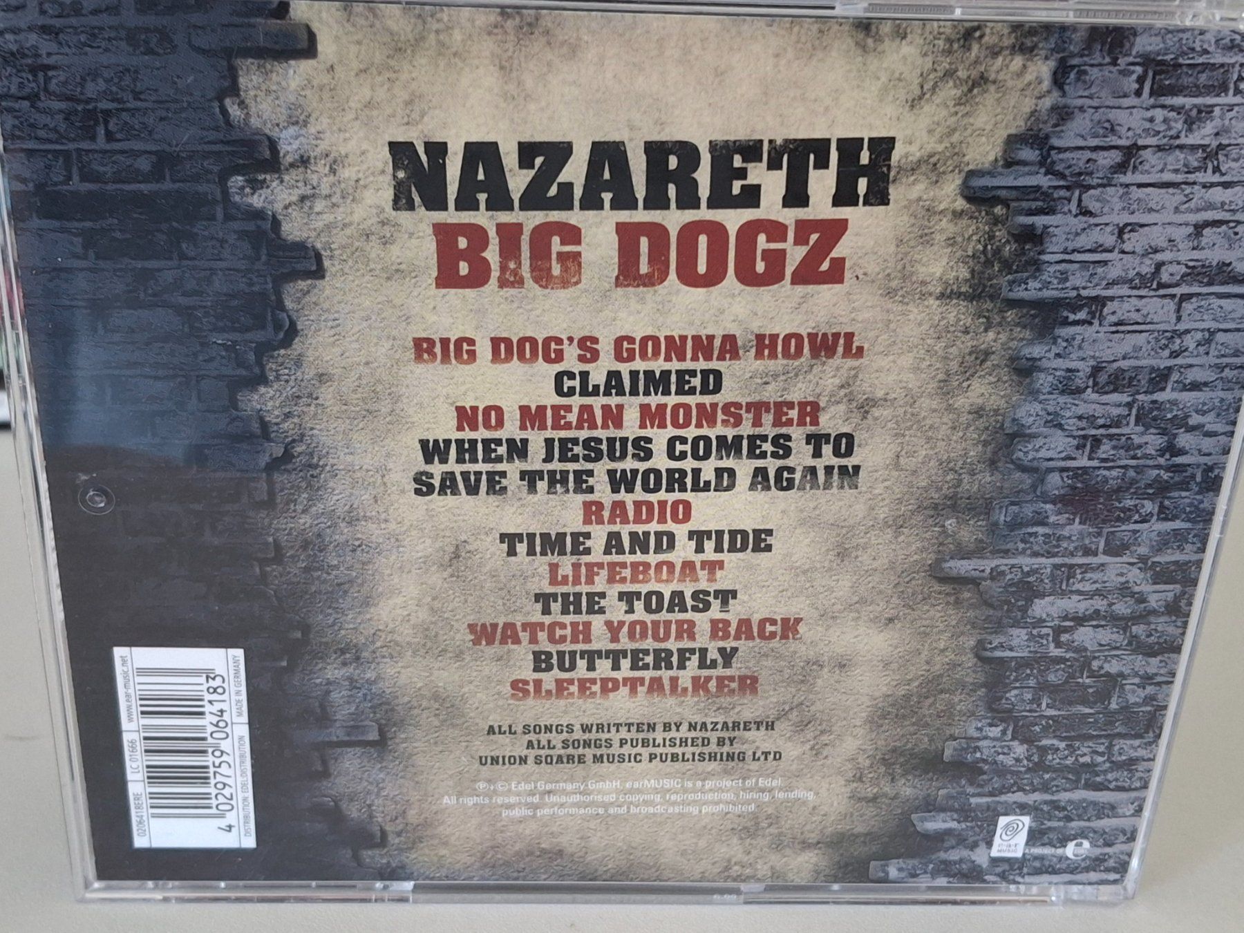 CDs: CD Nazareth -  Big Dogz – D'occasion à Aarberg par Jackup1 1