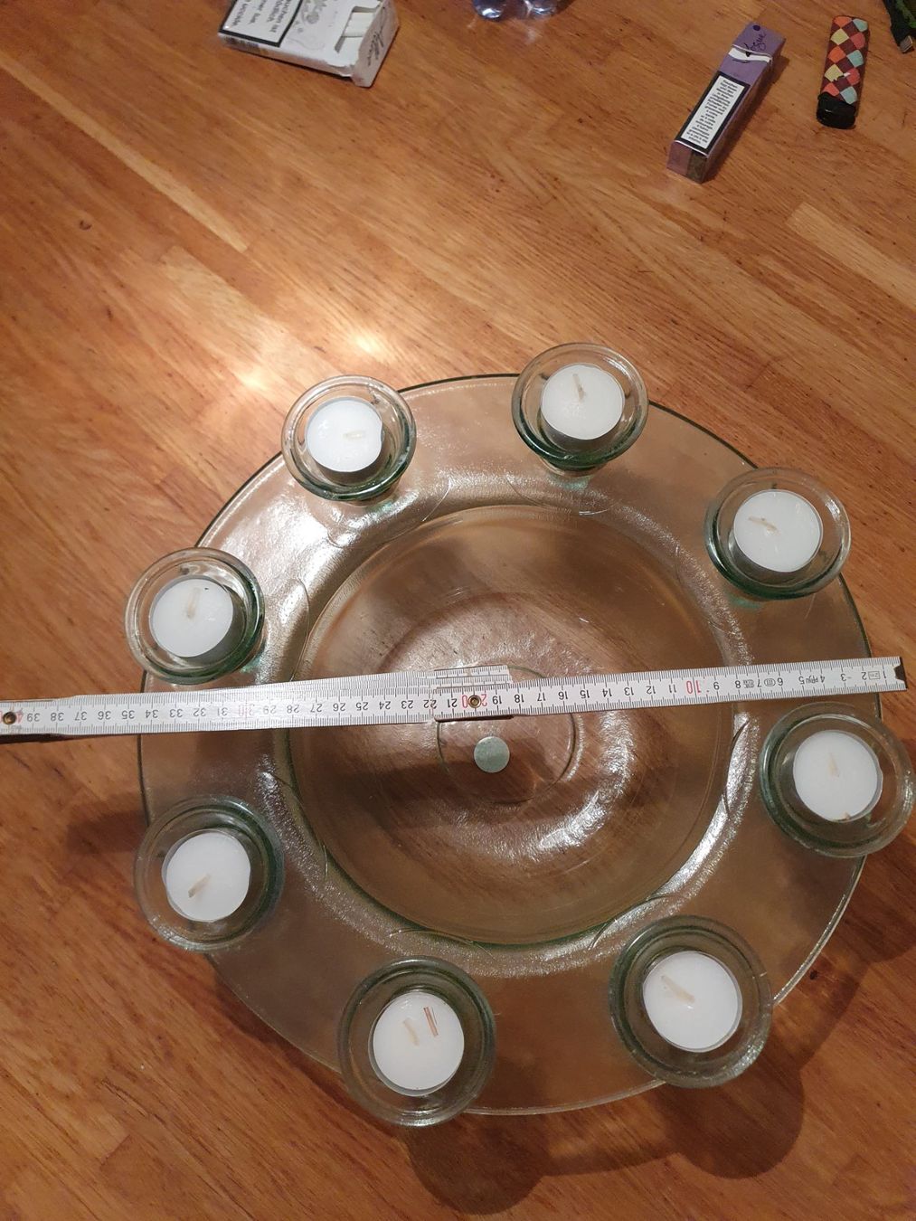 Kerzenständer: Glas Kerzenhalter, Teelichter – Neu (gemäss Beschreibung) aus Baden von Hilda7 5