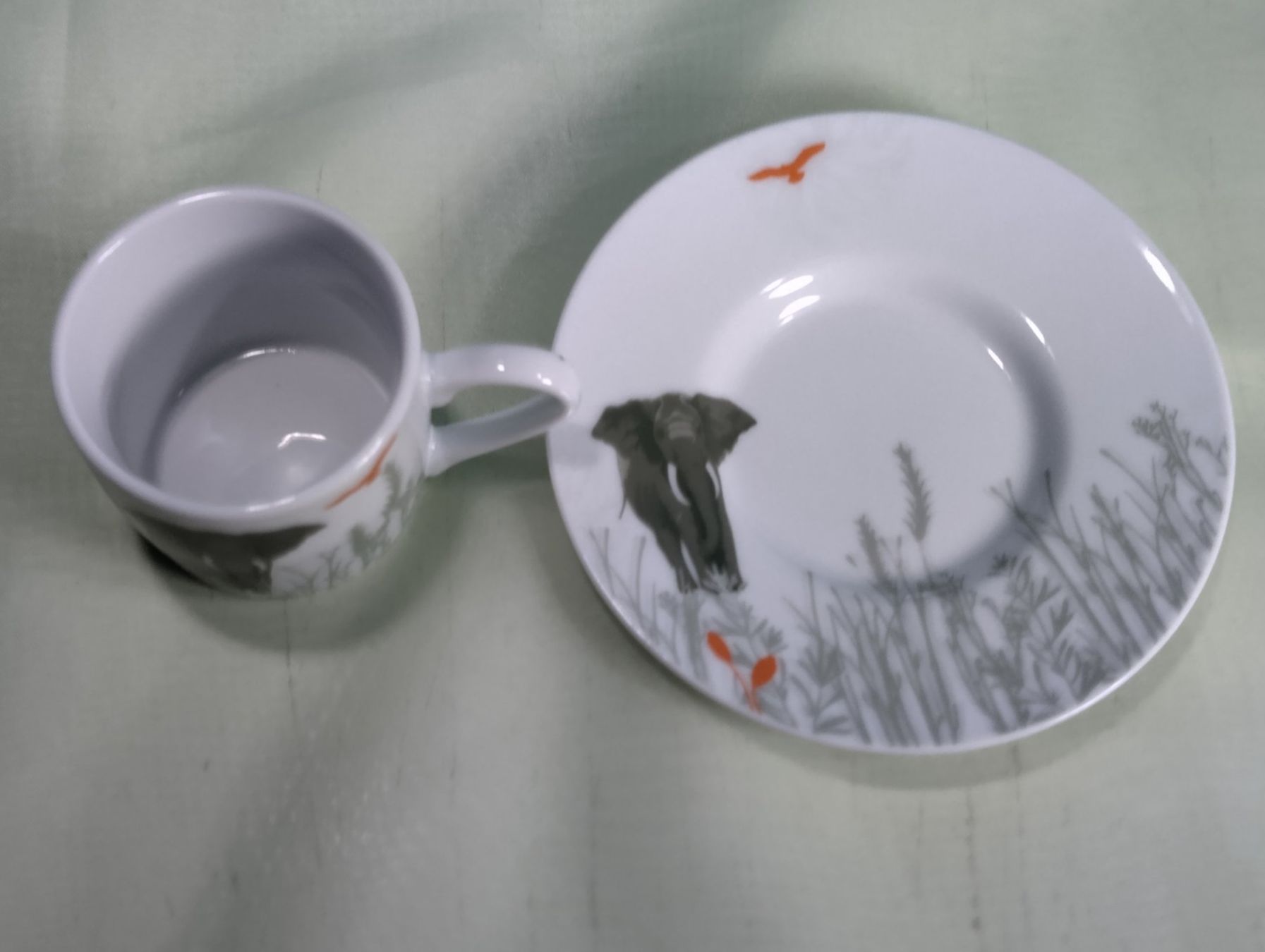 Set di piatti: Espresso Set Könitz mit Elefant – Nuovo (secondo la descrizione) da Bellach venduto da JingleCherry 1