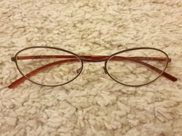 Monture de lunettes de vue Christian Dior, métallique