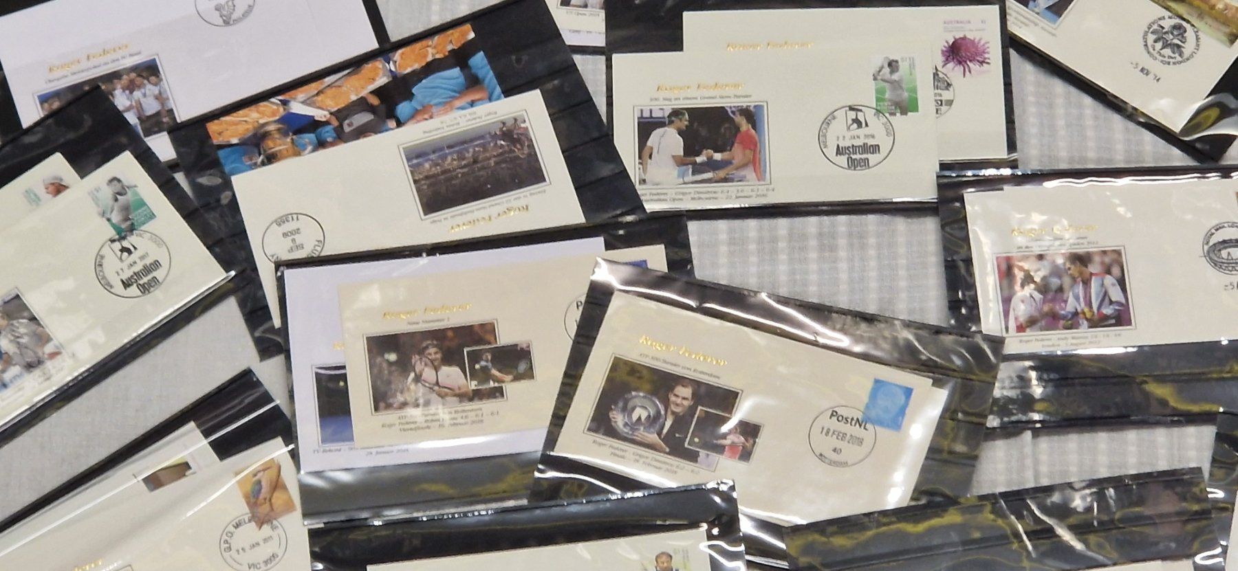 Alle Briefmarken: KONFOLUT ROGER FEDERRER ERSTTAGSBRIEFE – Gebraucht aus Bilten von Mic2022 3