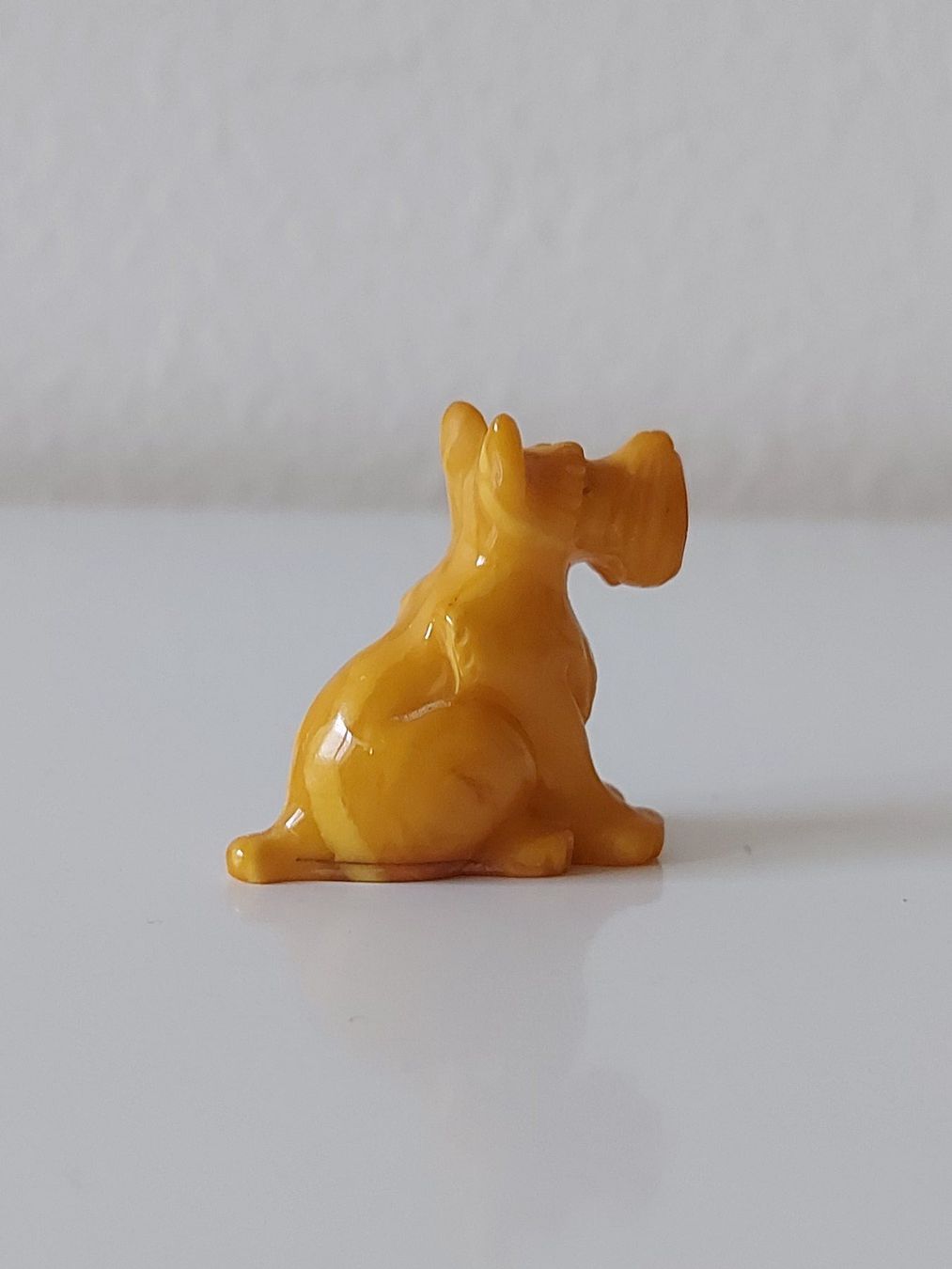 Statuette: Schnauzer  Hund  aus Bernstein  handgeschnitzt – Usato da Zürich venduto da Daniel517 2