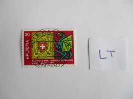 Voll Letzttagsstempel der Poststelle Basel 13 Voltacenter