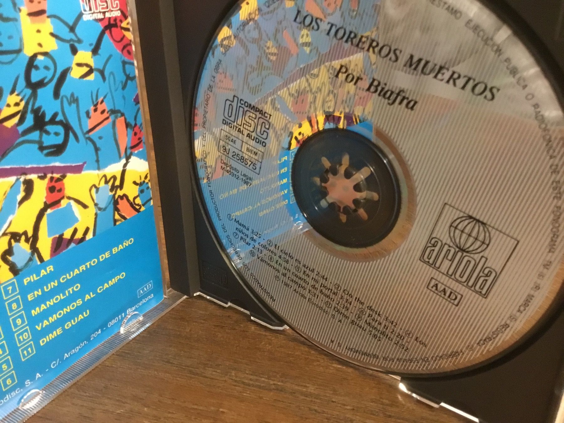 CD: Los Toreros Muertos – Usato da Thierachern venduto da sweden08 2
