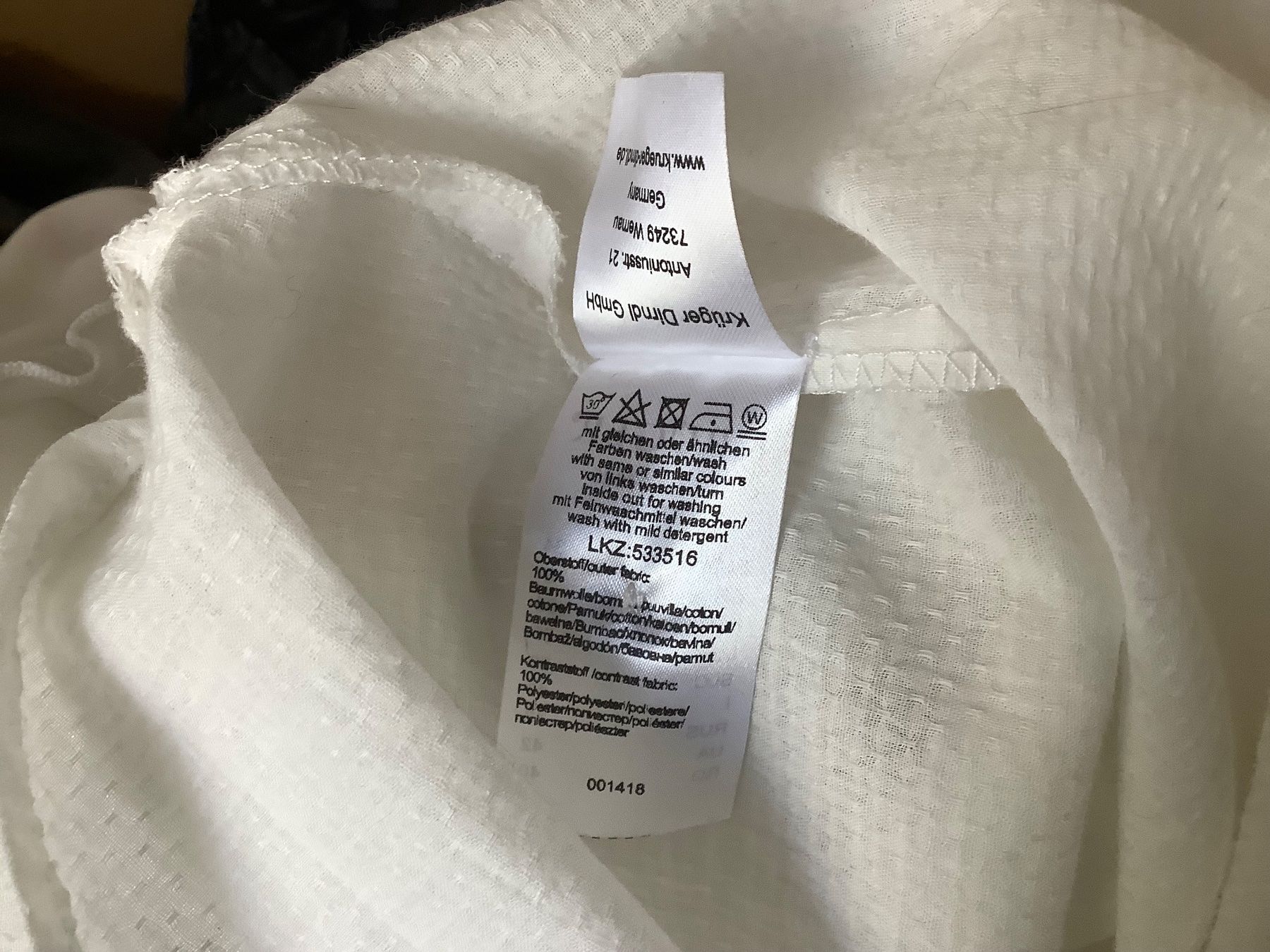 Krüger Camicette: Elegante TrachtenBluse von Krüger, Gr. 34 – Nuovo e nell'imballaggio originale da Rombach venduto da mai_nyl6 2