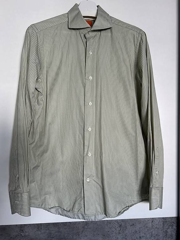 Camicie: Hemd Brüli Swiss Made, Grösse 39, 100 % Baumwolle – Usato da Niederglatt ZH venduto da Julia_4 4