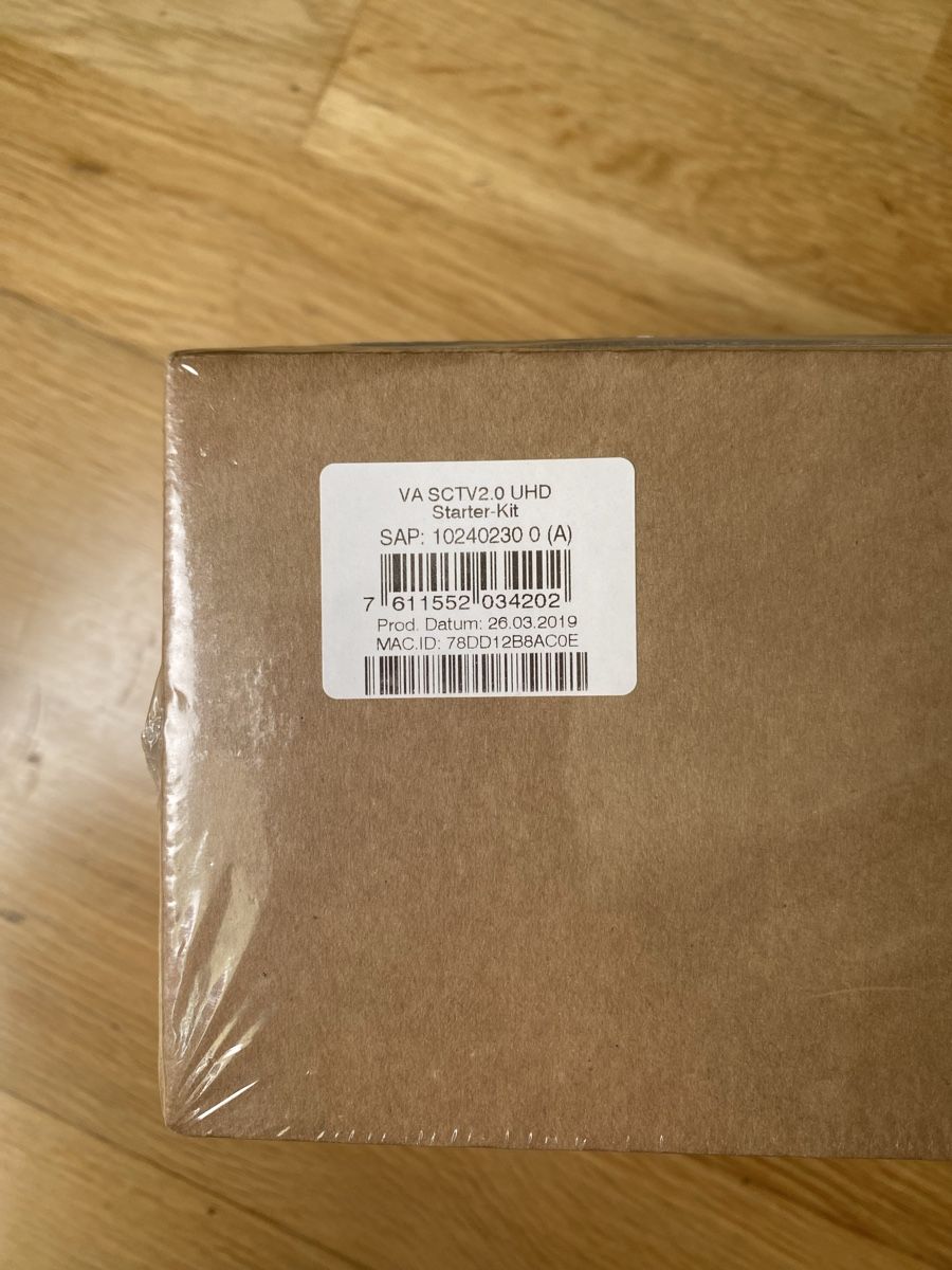Swisscom Multimediaplayer & Streamer: Swisscom TV-Box Originalverpackung OVP neu – Neu und originalverpackt aus Zürich von Mariaov 1