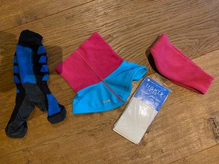Kinder Winter Accessoires, Set Gr. 128