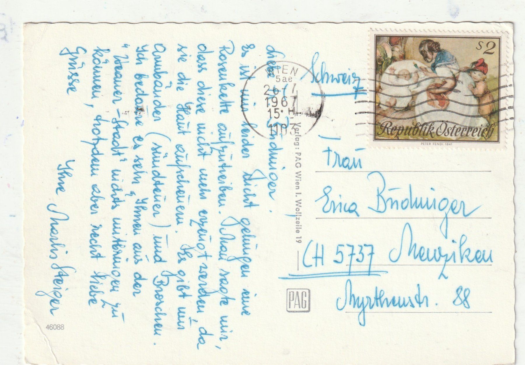 Cartoline postali: Wien Mbk – Usato da Lumbrein venduto da made02 1