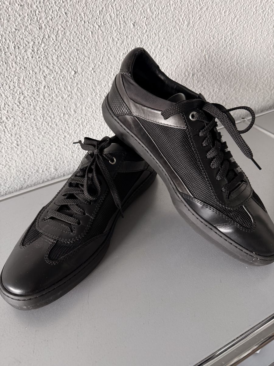 Santoni Scarpe da uomo: Santoni AMG Herren Schwarz – Usato da Oberwil b. Zug venduto da hallihallo12