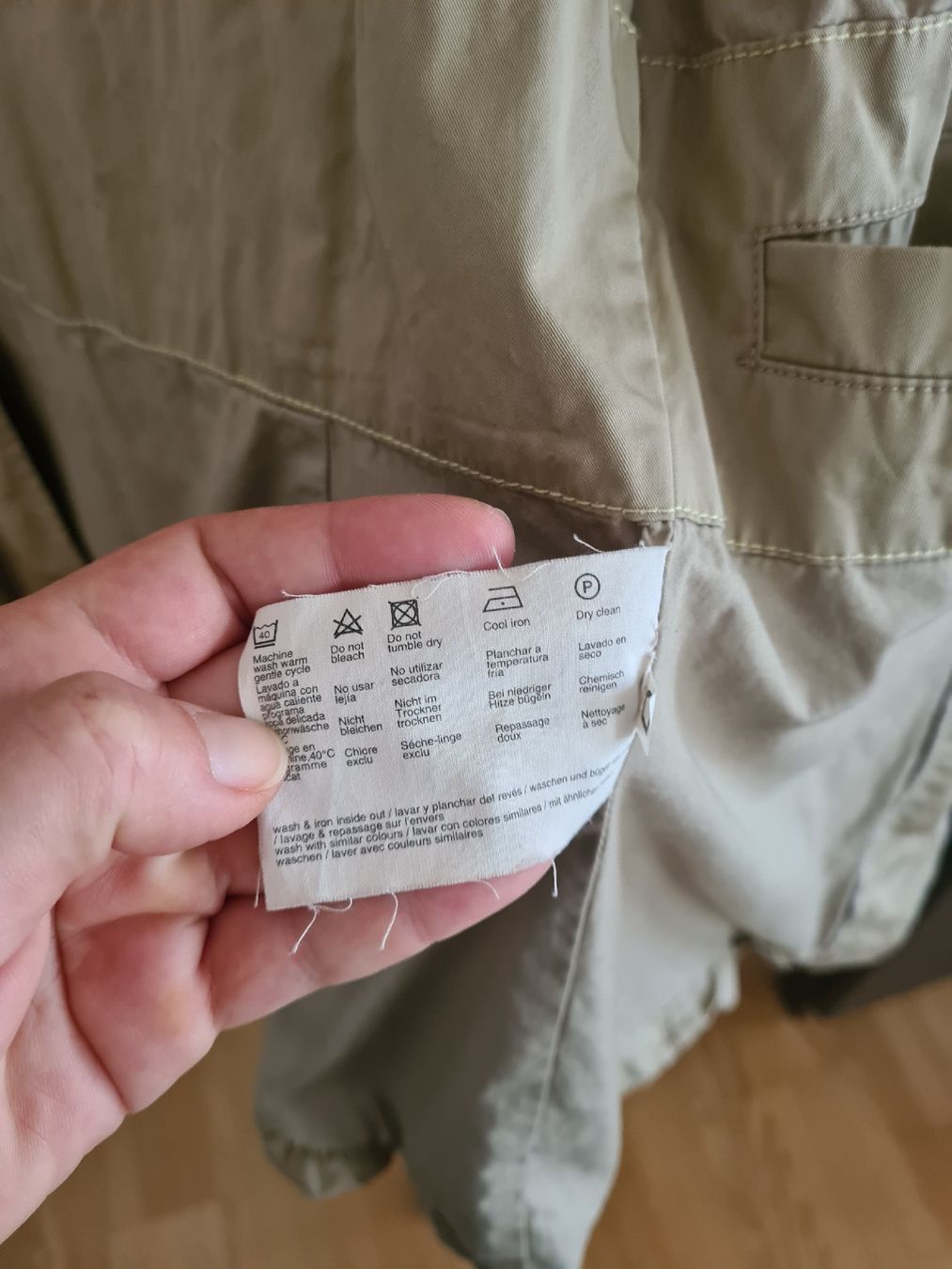 Esprit Giacche: Esprit, Trench Jacke, beige, gr. 36 – Usato da Steinhausen venduto da MilaB 9