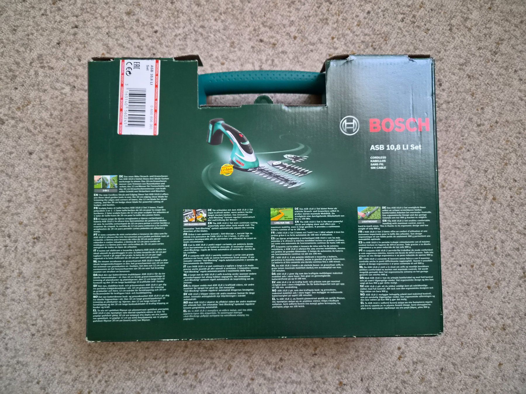 Bosch Tutti gli attrezzi: BOSCH ASB 10,8 LI Set Akku-Strauchschere, Grasschere – Usato da Eschenbach SG venduto da floeckli444 3