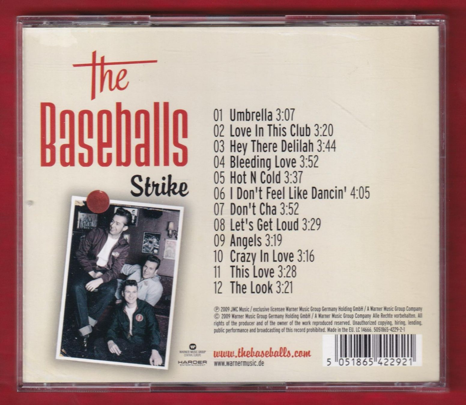CD: The Baseballs - Strike (CD) – Usato da Zürich venduto da Pfluftl2000 1