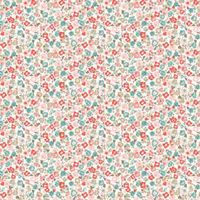 Flo's Garden Ditzy Flower Makower Uk, Stoff, Fabric