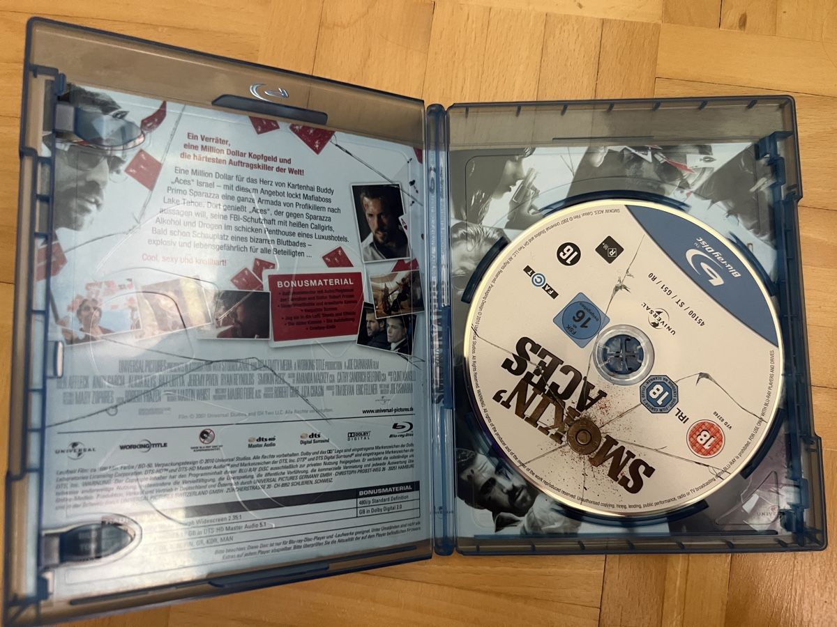 Tutti i DVDs: Smokin' Aces - Blu-ray Actionfilm – Usato da Winterthur venduto da swiss_quality1 2