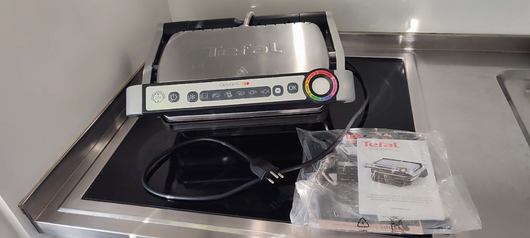 Tefal Elettrodomestici da cucina: Tefal Optigrill, wenig gebraucht, super Zustand – Usato da Biel/Bienne venduto da ruggi03