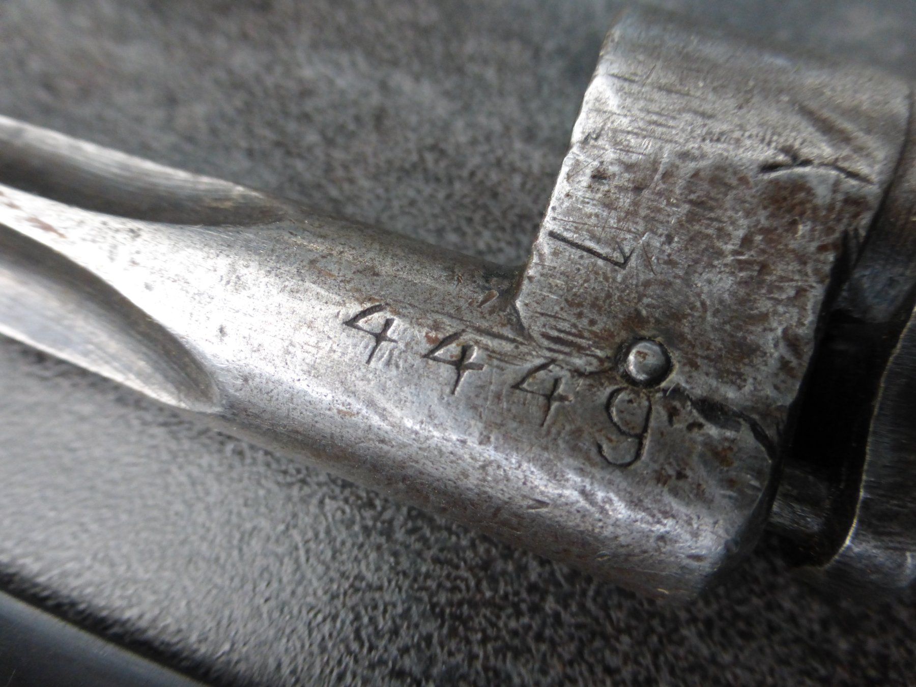 Armi bianche: 2 Original Bajonette M1891/30 – Usato da Rüthi (Rheintal) venduto da Schmidtrubin1 7