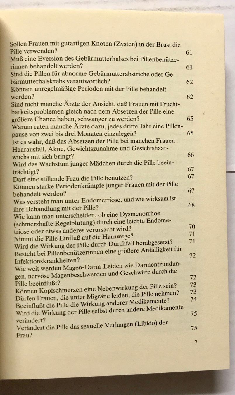 Libri: Alle Methoden der Empfängnisverhütung – Usato da Sarnen venduto da Livres 7