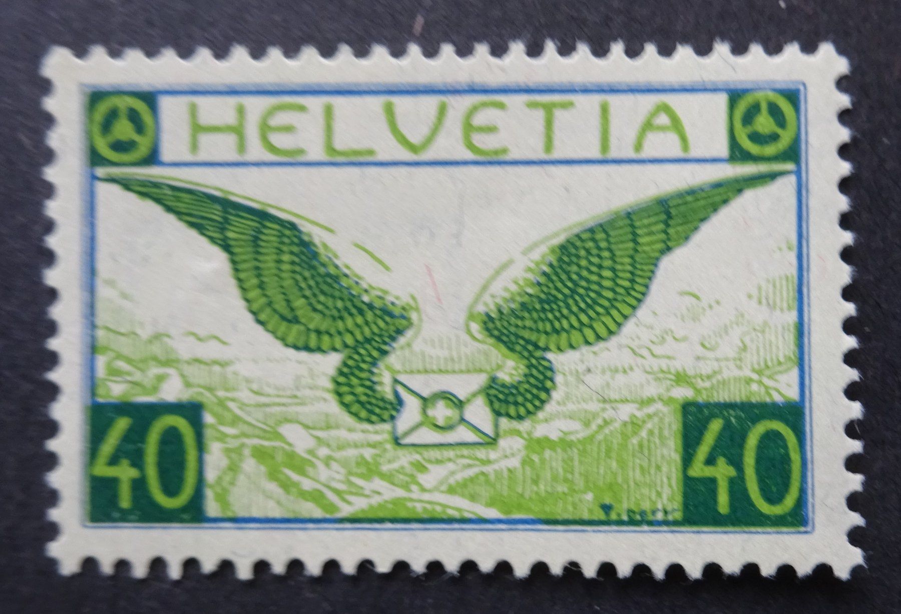 Tutti i francobolli: Flugpost Nr. 15 **, SBK 250.00 – Nuovo (secondo la descrizione) da Watt venduto da Oo2rup5