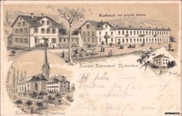Richenthal LU // 1902 Litho Kneipp Kuranstalt