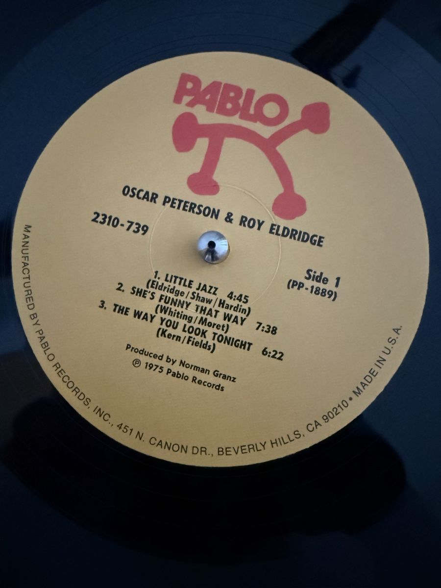Dischi in vinile: Oscar Peterson & Roy Eldridge - LP - Jazz Schallplatte – Usato da Goldach venduto da Messerguru 4