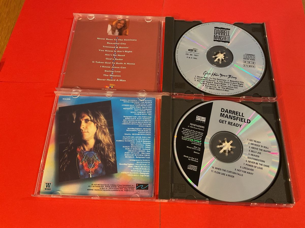 CD: Darrell Mansfield 2 CD Set - Get Ready & Give Him Your Blues – Usato da Steinach venduto da Quarkie 1