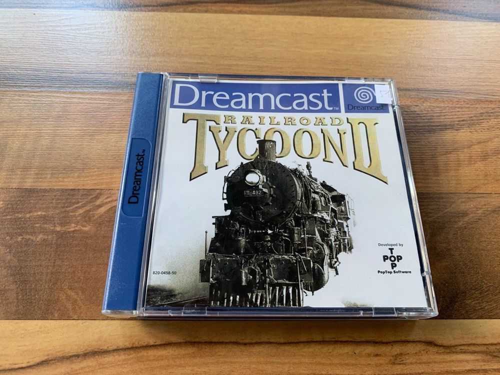 Ficha Técnica de Railroad Tycoon 2 para Sega Dreamcast | Museo Del