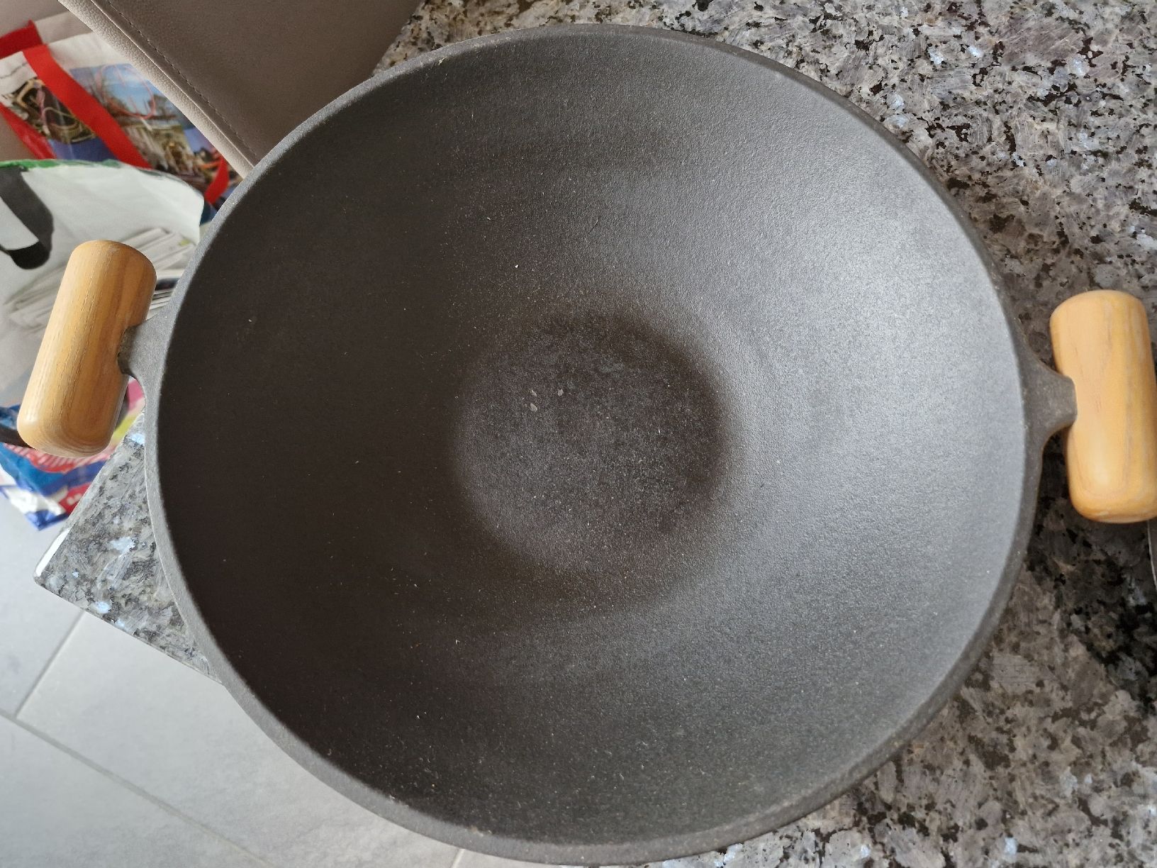 Padelle: Wok aus Gusseisen – Usato da Schliern b. Köniz venduto da dor_pm75 1