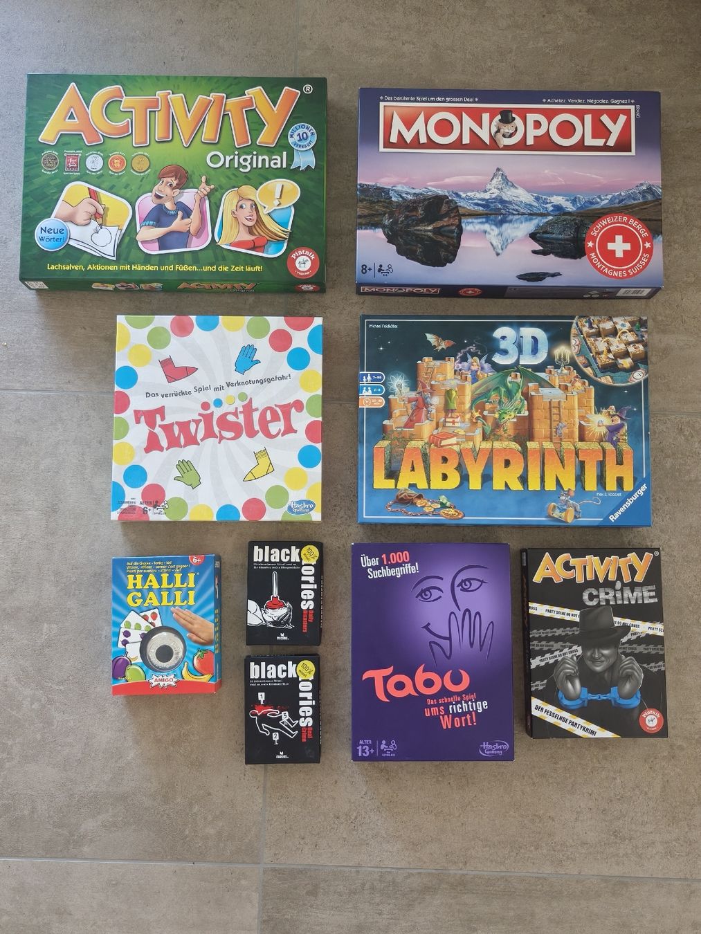 Giochi: Spielesammlung 8 Stk – Nuovo (secondo la descrizione) da Hirschthal venduto da ti.mea