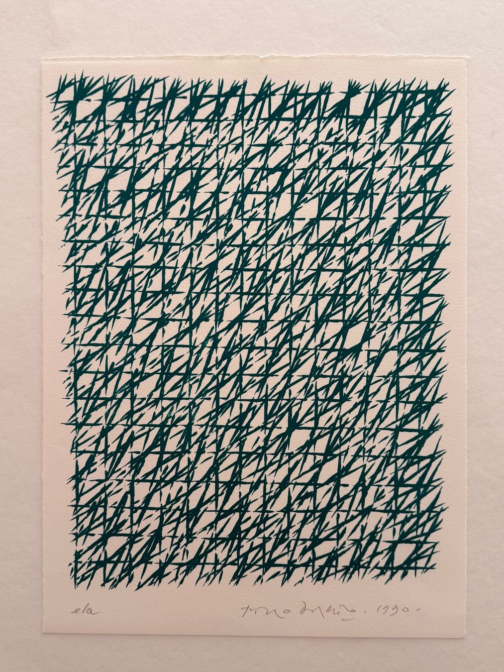 Grafiken & Lithographien: Dorazio 1990 e.a. signiert Lithografie – Neu (gemäss Beschreibung) aus Rheineck von Luoluo 1