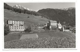 Wiesen im Prättigau (GR) Dorfpartie - Hotel Bellevue um 1940